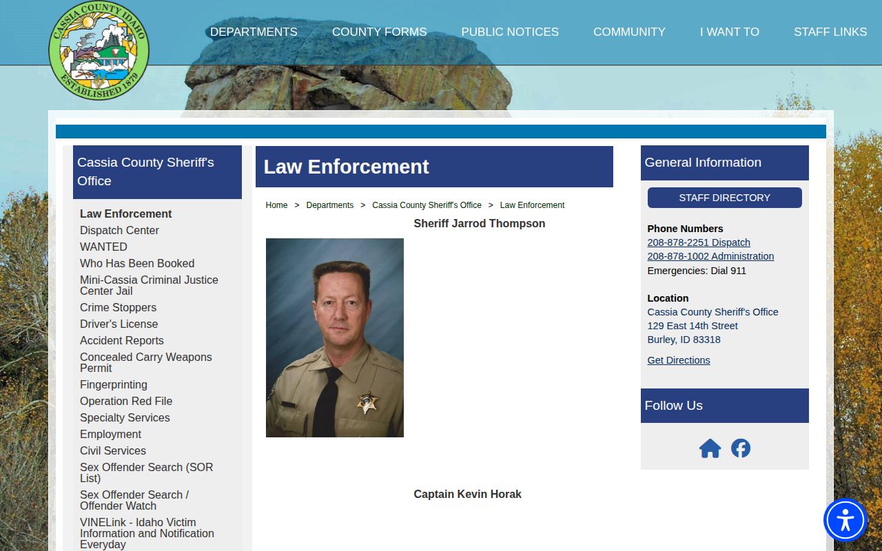 Minidoka County 24 hour release alternatives in Cassia law enforcement navigation